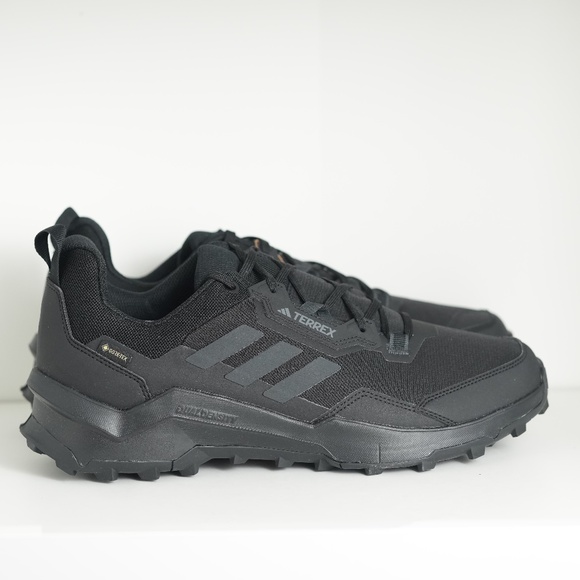 Adidas Mens Terrex Ax4 GTX Gore-Tex Low Hiking Sneaker Shoes Black main image 2